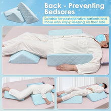 Load image into Gallery viewer, High-Density Foam Wedge Pillow - Perfect for Comfortable Sleep and Recovery