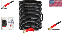Load image into Gallery viewer, High-Pressure 3/8 Inch x 50 FT Pressure Washer Hose with Quick Connect Fitting