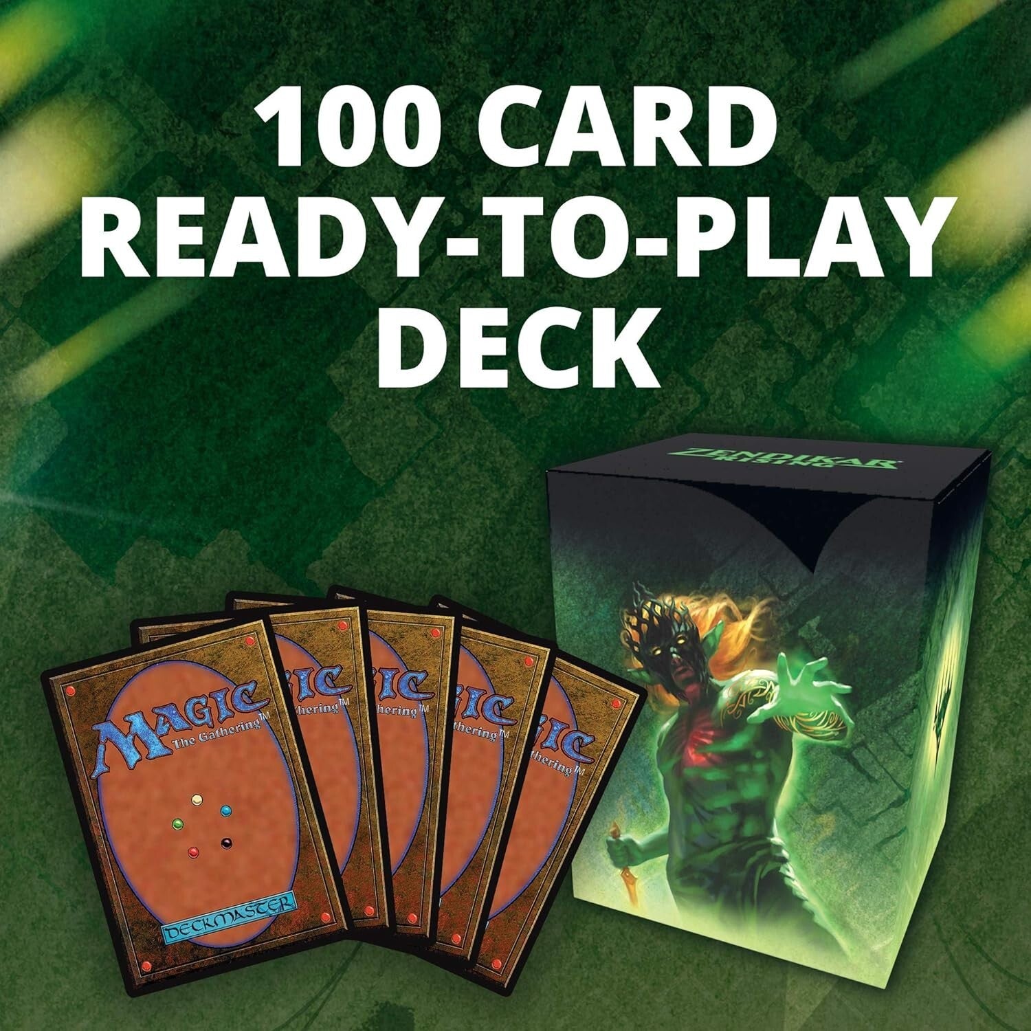Ready-to-Play MTG Zendikar Rising Commander Deck with Unique Cards & Tokens