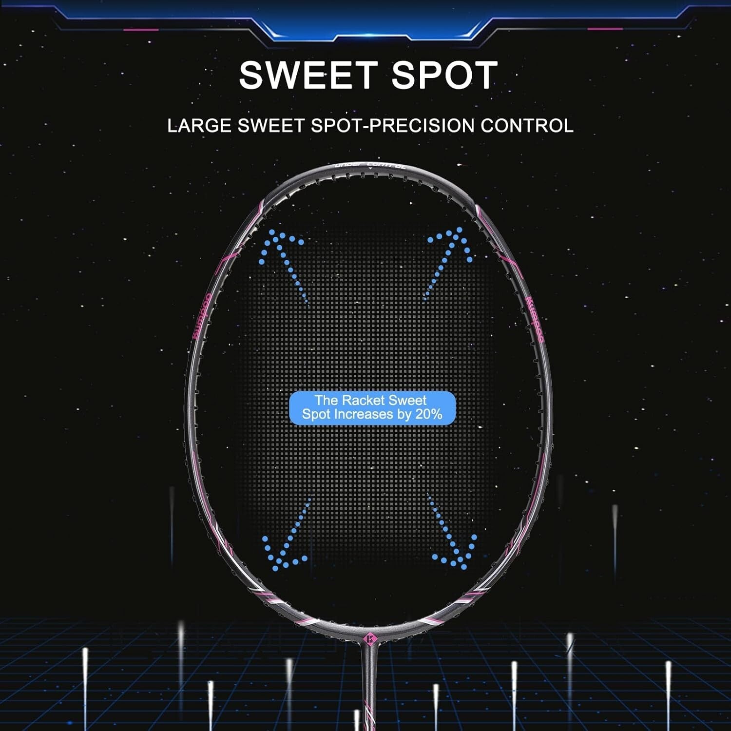 Elevate Your Game: 2 Carbon Fiber Badminton Rackets with Cover and Shuttlecocks