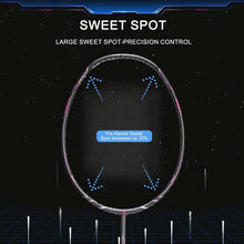 Load image into Gallery viewer, Elevate Your Game: 2 Carbon Fiber Badminton Rackets with Cover and Shuttlecocks