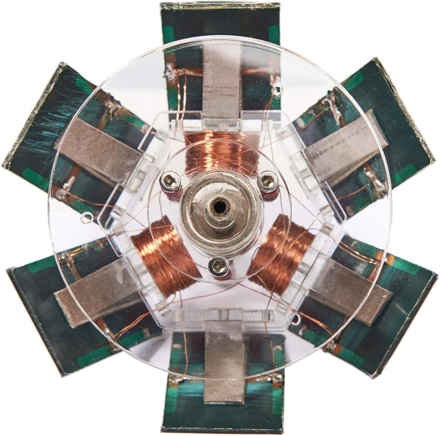 Solar Mendocino Motor Model - 9.1'' Educational Toy for Science Enthusiasts