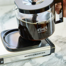 Load image into Gallery viewer, 40 oz Moccamaster Coffee Maker in Stylish Orange - Fully Automatic Convenience