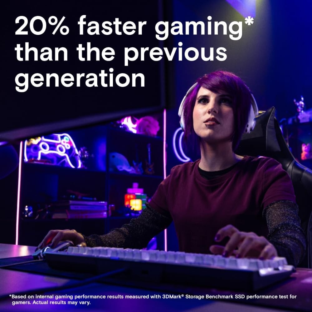 High-Speed 2TB T700 NVMe Solid State Drive - DirectStorage Enabled for Gamers