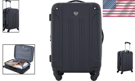 Chicago Hardside 20" Carry-On Luggage - Durable Spinner for Modern Adventurers