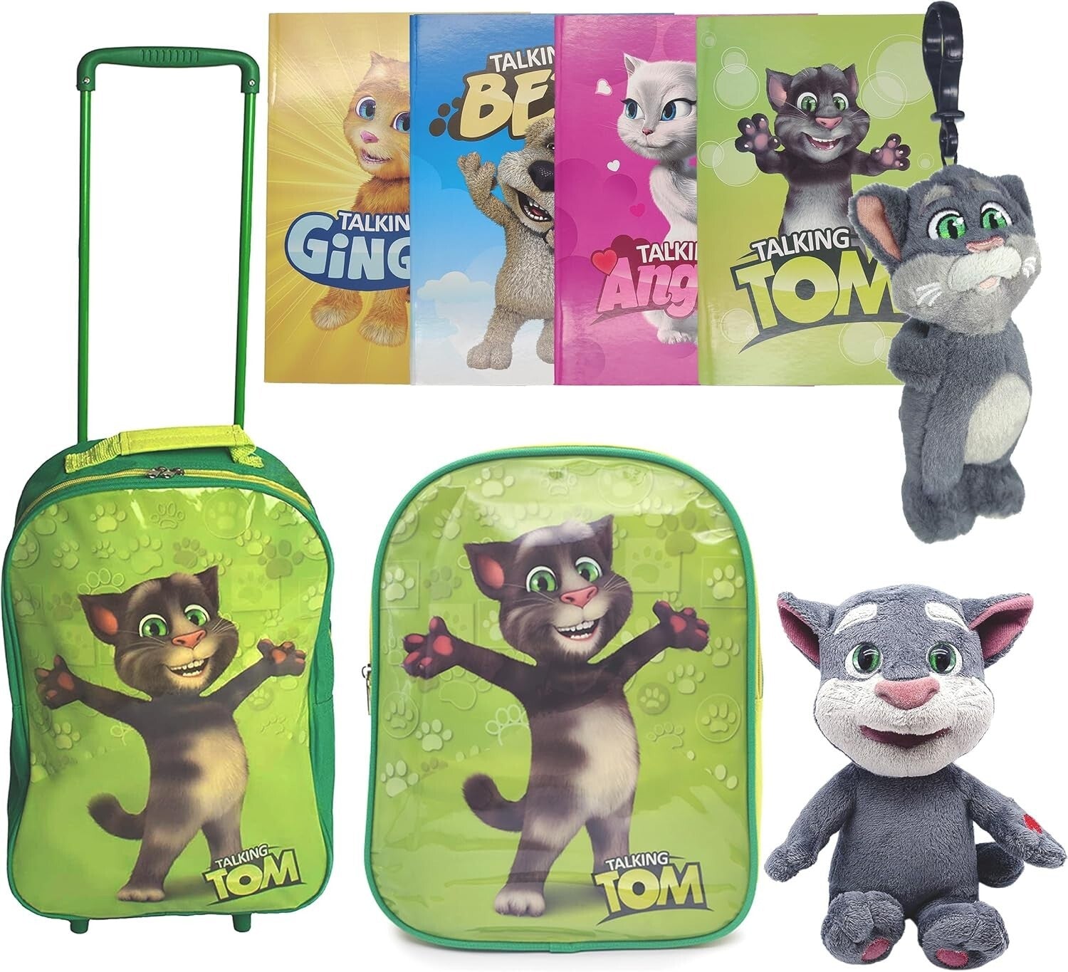 Talking Tom & Friends Ultimate Gift Set - Plush, Backpack & More Essentials