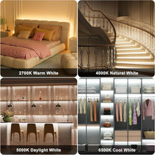Load image into Gallery viewer, App Controlled COB LED Strip Light - 32.8ft Dimmable &amp; Music Sync Functionality