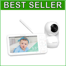 Load image into Gallery viewer, Infrared Night Vision Baby Monitor with ECO Mode and VOX Alerts for Parents