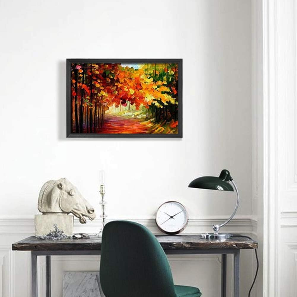 Elegant Set of 7 Black 12x18 Picture Frames for Wall Display - Versatile Style