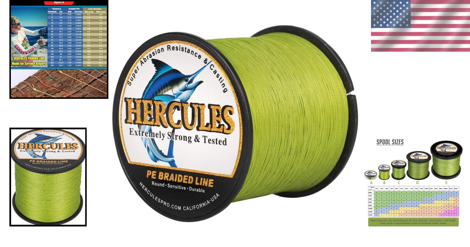 High-Performance 8 Strands Braided Fishing Line – 40LB, 1094 Yards, Cost Savings