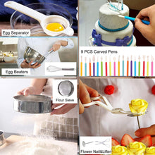 Load image into Gallery viewer, Professional Baking Set: 567 Pieces of Supplies with Springform Pans &amp; Tools