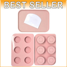 Load image into Gallery viewer, Fun and Easy CakePuck Mold Set for Kids – Make Irresistible Chocolate Treats!