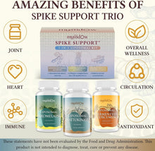 Load image into Gallery viewer, High Potency Immune &amp; Heart Support Capsules - Nattokinase, Bromelain &amp; Curcumin
