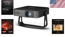 Load image into Gallery viewer, High-Performance Native 1080P Mini Projector with Seamless WiFi &amp; Bluetooth