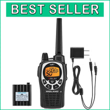Load image into Gallery viewer, Outdoor Midland GMRS Two-Way Radio - 50 Channels, Long Range, Rechargeable Set
