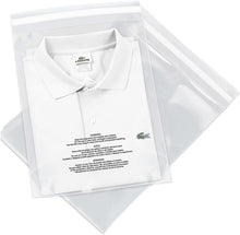 Load image into Gallery viewer, Clear 9" x 12" Poly Bags 1000 Count - Easy Seal for Apparel Shipping &amp; Storage