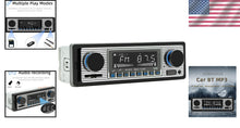 Load image into Gallery viewer, Advanced Retro Car Audio System with Bluetooth, Remote &amp; Appointment Assistant