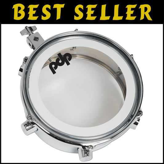 DW Mini Timbale 4X10 in Chrome-Plated Steel: Lightweight Percussion Instrument