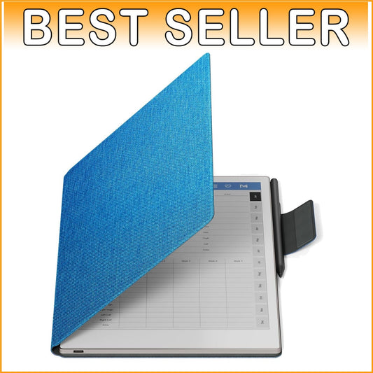 Cobalt Blue Mosaic Book Folio for Remarkable Paper Pro with Premium Membership