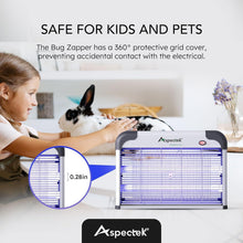 Load image into Gallery viewer, Lightweight 20W Indoor Bug Zapper with Powerful 2800V Grid &amp; Easy Clean Design