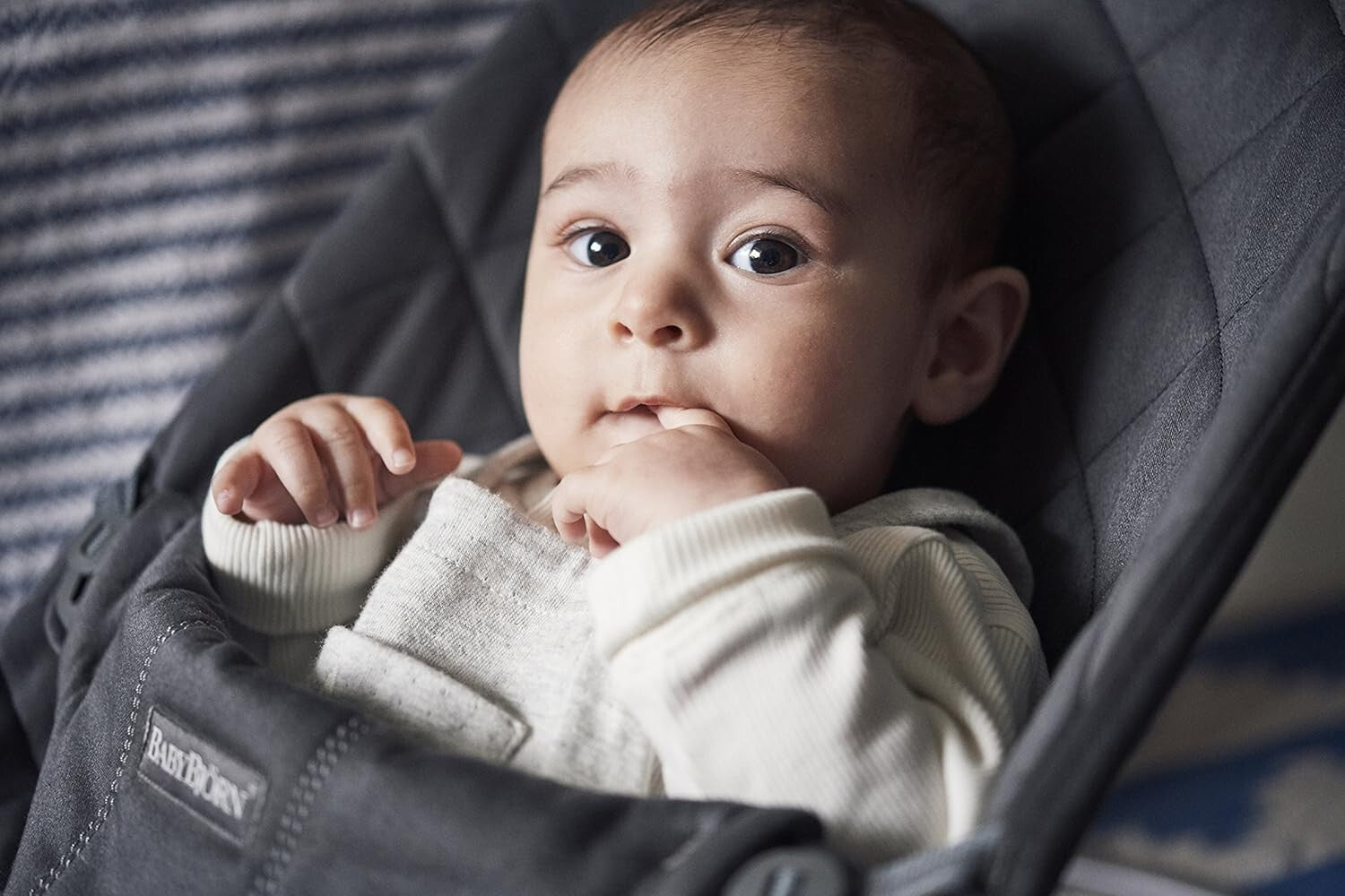 Soft Cotton Fabric Seat for BabyBjorn Bouncer Bliss & Balance - Machine Washable