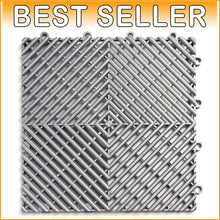 Load image into Gallery viewer, Self-Draining Open Rib Garage Tiles - Easy Install 48-Pack for Maximum Safety