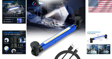 Load image into Gallery viewer, Multi-Functional Rechargeable LED Work Light with Hooks &amp; USB Output, 3000LM