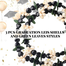 Load image into Gallery viewer, Pack of 6 Adjustable Hawaiian Kukui Nut Leis - 32'' Graduation Accessories
