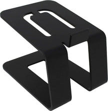 Load image into Gallery viewer, Compact Black Speaker Stands - 5-Degree Tilt for Enhanced Audio Experience