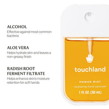 Load image into Gallery viewer, 5-Pack Power Mist Hydrating Hand Sanitizer: Travel Set with Luxurious Scents