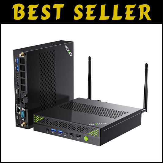 Compact Intel Core i9 Mini Computer - 32GB RAM, 1TB SSD & Quad-Screen 8K Support
