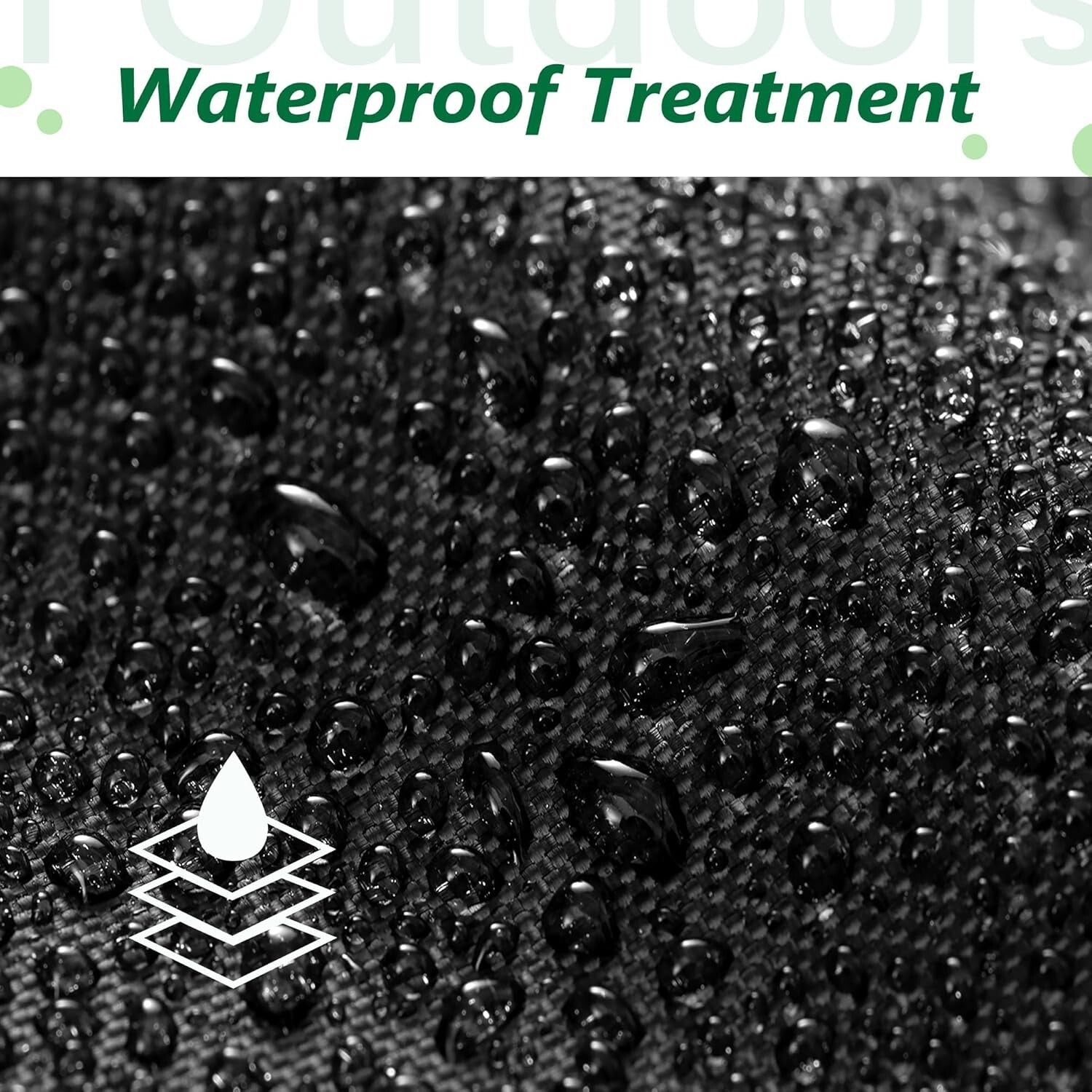 600D Heavy-Duty Zero-Turn Mower Cover - Drawstring & Protection Bag Included