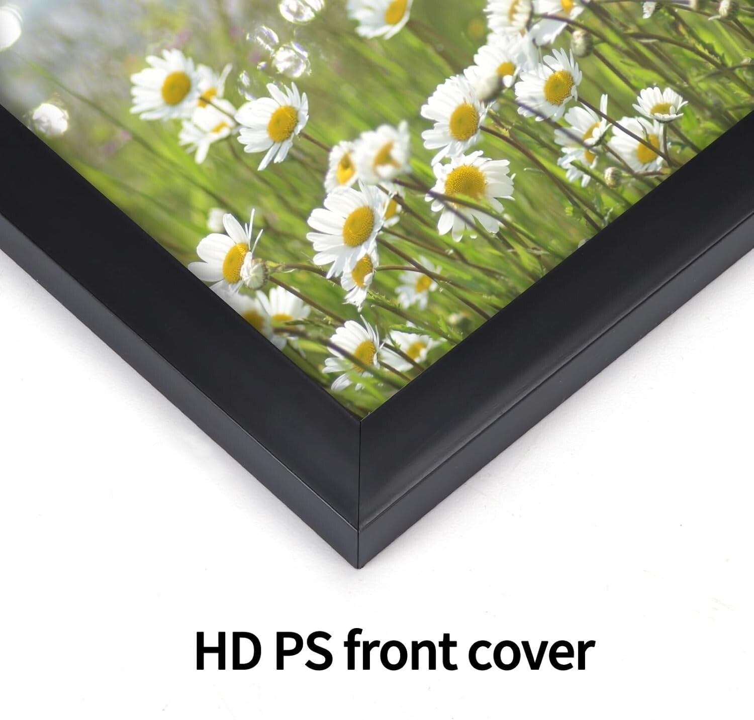 Elegant Set of 7 Black 12x18 Picture Frames for Wall Display - Versatile Style