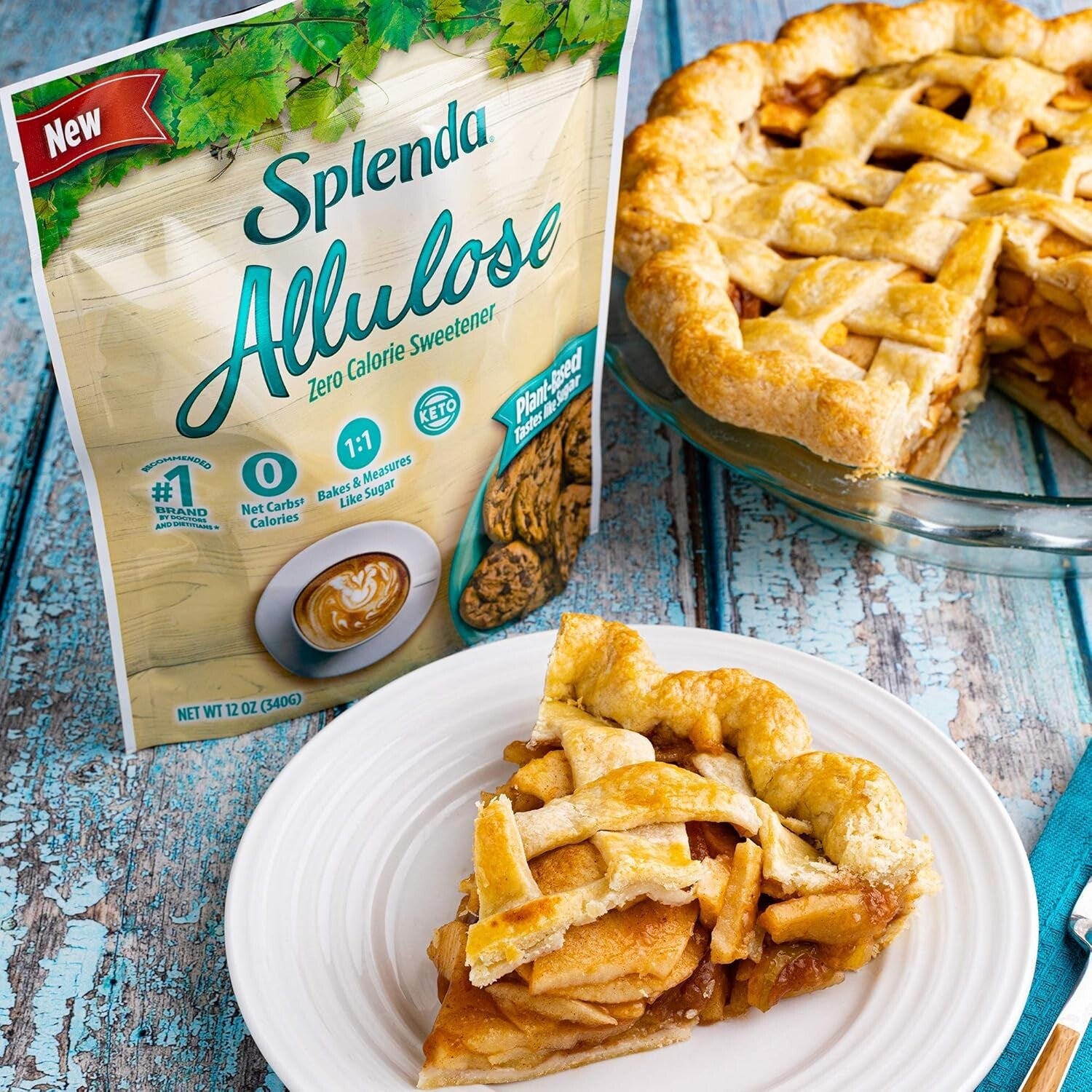 Versatile 3 lb Allulose Sweetener - Ideal for Keto Baking & Refreshing Drinks