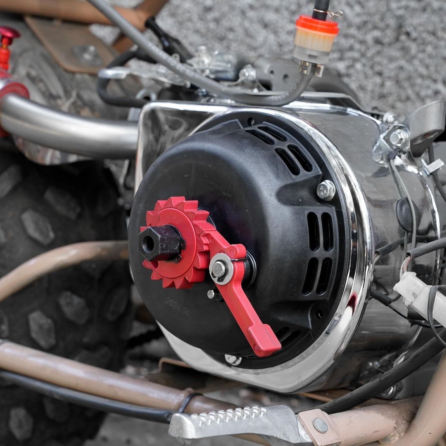 Premium Pull Start Recoil Assembly Designed for Coleman CT200U & Predator 212CC