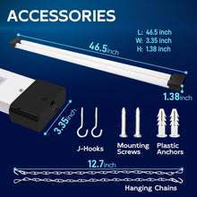 Load image into Gallery viewer, Energy-Efficient 4FT LED Utility Lights - Linkable &amp; Easy Install for Workspaces