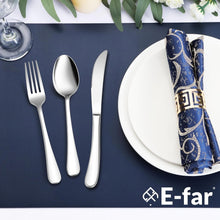 Load image into Gallery viewer, Elegant 60-Piece Cutlery Set - Heavyweight Stainless Steel for Dining Excellence