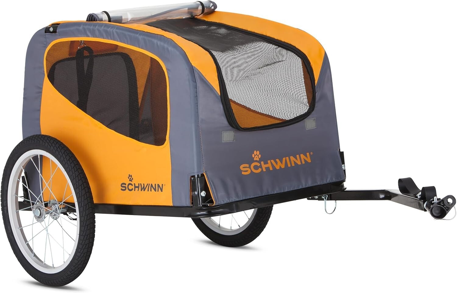 Rascal Dog Bike Trailer & Carrier for Pets Up to 50lbs - Foldable & Versatile