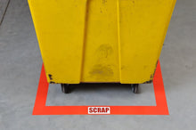 Load image into Gallery viewer, Toughstripe Non-Abrasive Floor Marking Tape - 2" x 100' Red for Heavy Traffic