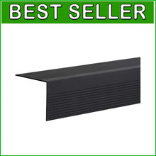Load image into Gallery viewer, Luxury Dark Bronze Stair Nosing - Cuttable, Non-Slip Aluminum Edging for Stairs