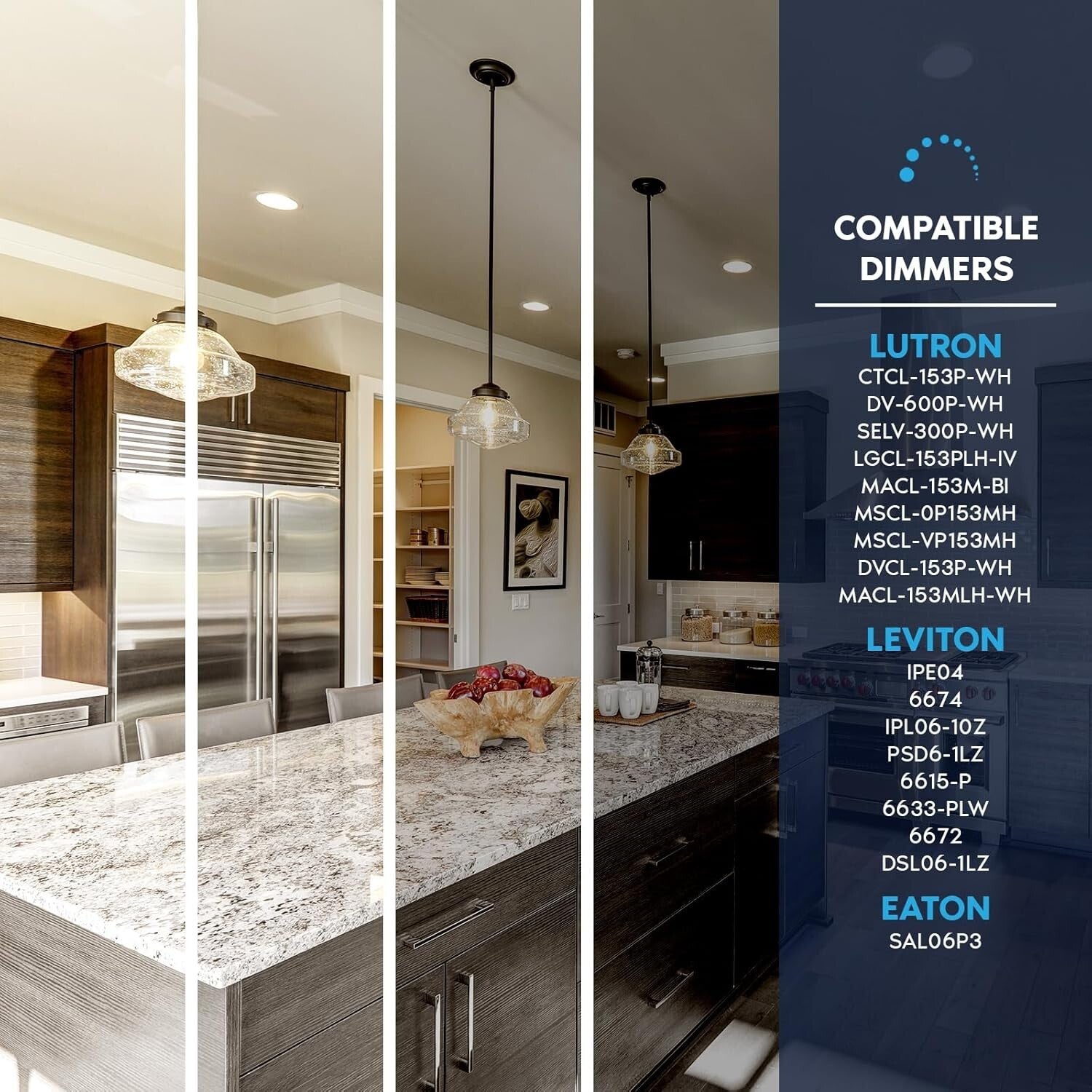 Elegant A19 LED Edison Bulbs 4-Pack - 60W Equivalent, 3500K Natural White Light