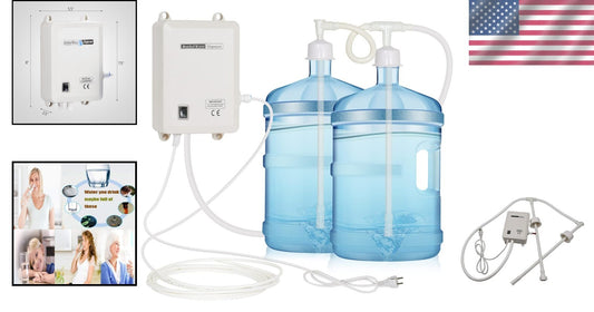 Under Sink 5 Gallon Water Pump with Robust Supply - Food-Grade Safety Guaranteed