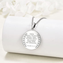Load image into Gallery viewer, Sterling Silver Saint Michael Pendant Necklace - Blessed Religious Jewelry Gift
