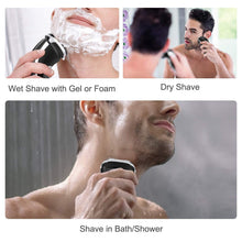 Load image into Gallery viewer, Men's Electric Shaver with USB Charging &amp; LED Display - Travel Ready Design