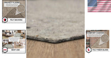 Load image into Gallery viewer, Sound-Absorbing 8' x 10' Felt Rug Pad - Protects Floors &amp; Enhances Comfort