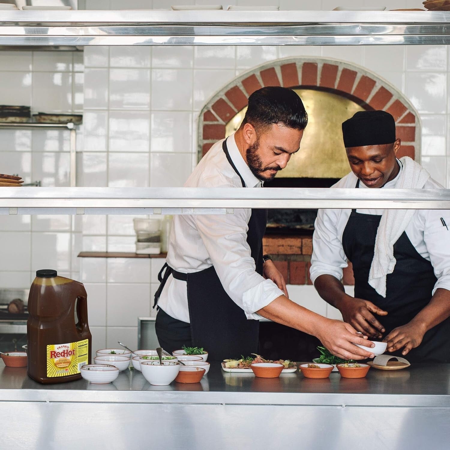 Frank's RedHot Stingin' Honey Garlic Sauce - 1 Gallon, Pack of 2 for Restaurants