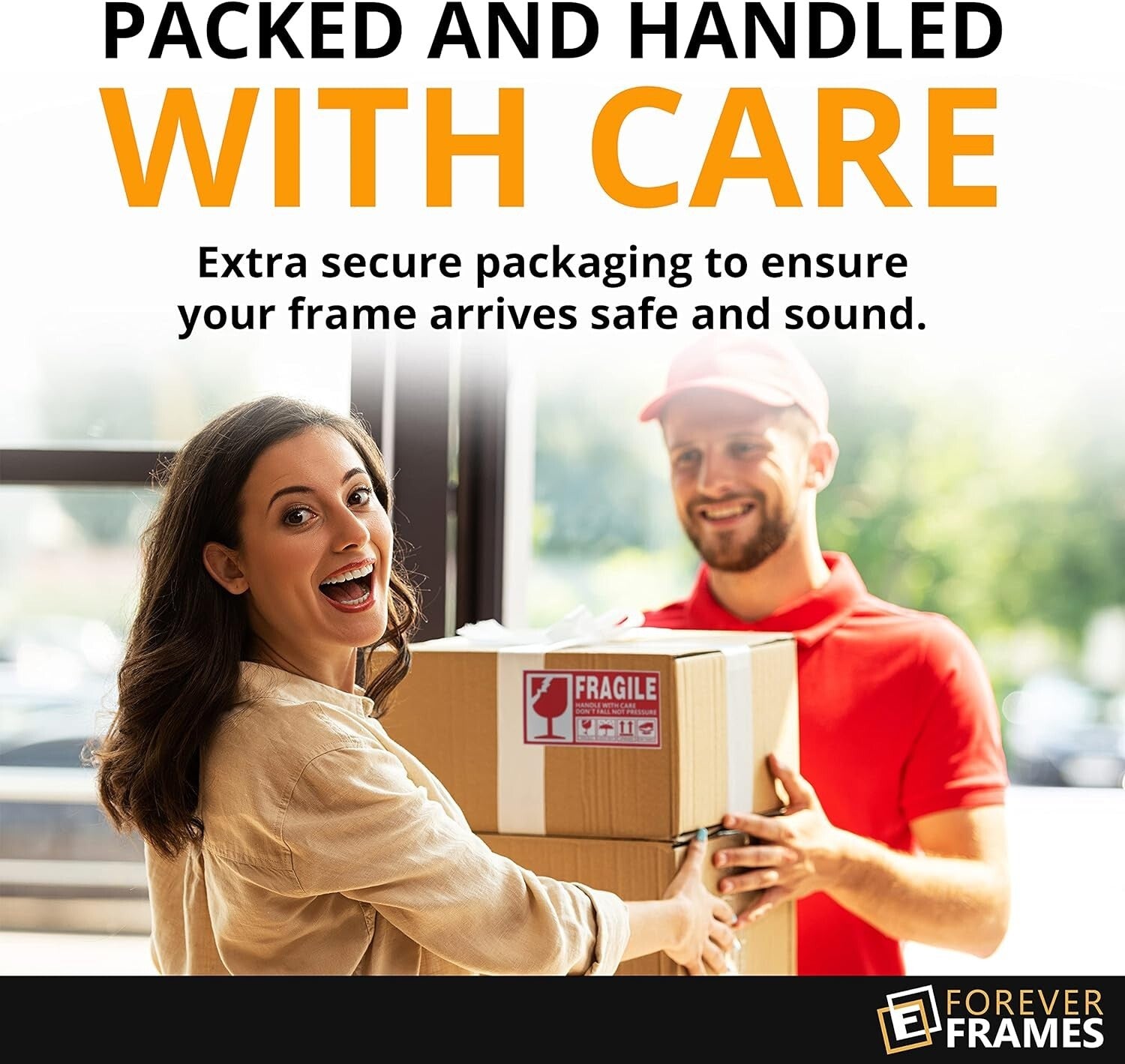 Hinged Military Shadow Box with Clear Glass - Elegant 14” x 17” Display Case