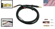 Load image into Gallery viewer, 100A Air Cooled MIG Gun Torch with Spade Terminals - Lincoln K530-5 Compatible