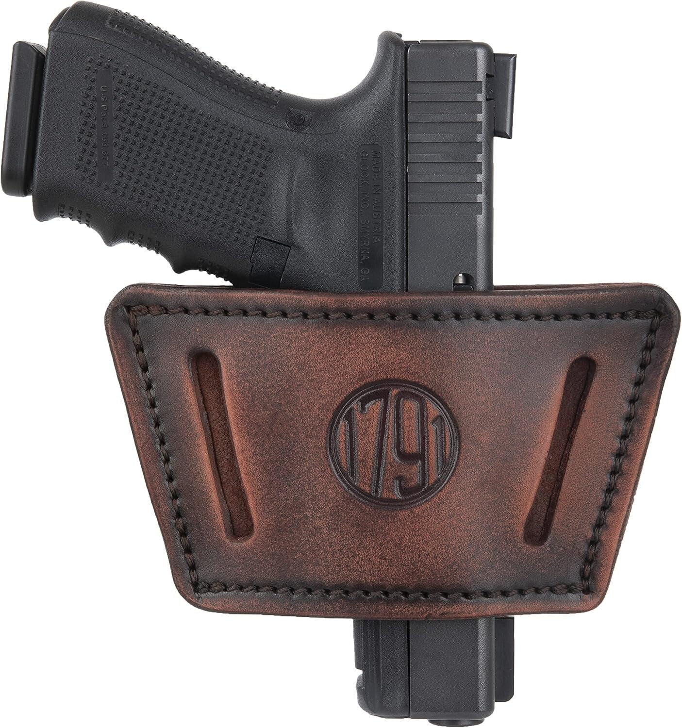 Comfortable CCW Gun Holster in 100% Leather - Quick Draw for Everyday Carry