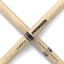 Load image into Gallery viewer, 5A Shira Kashi Oak Drumsticks - 4 Premium Pairs with Oval Tip, Buy 3 Get 1 Free